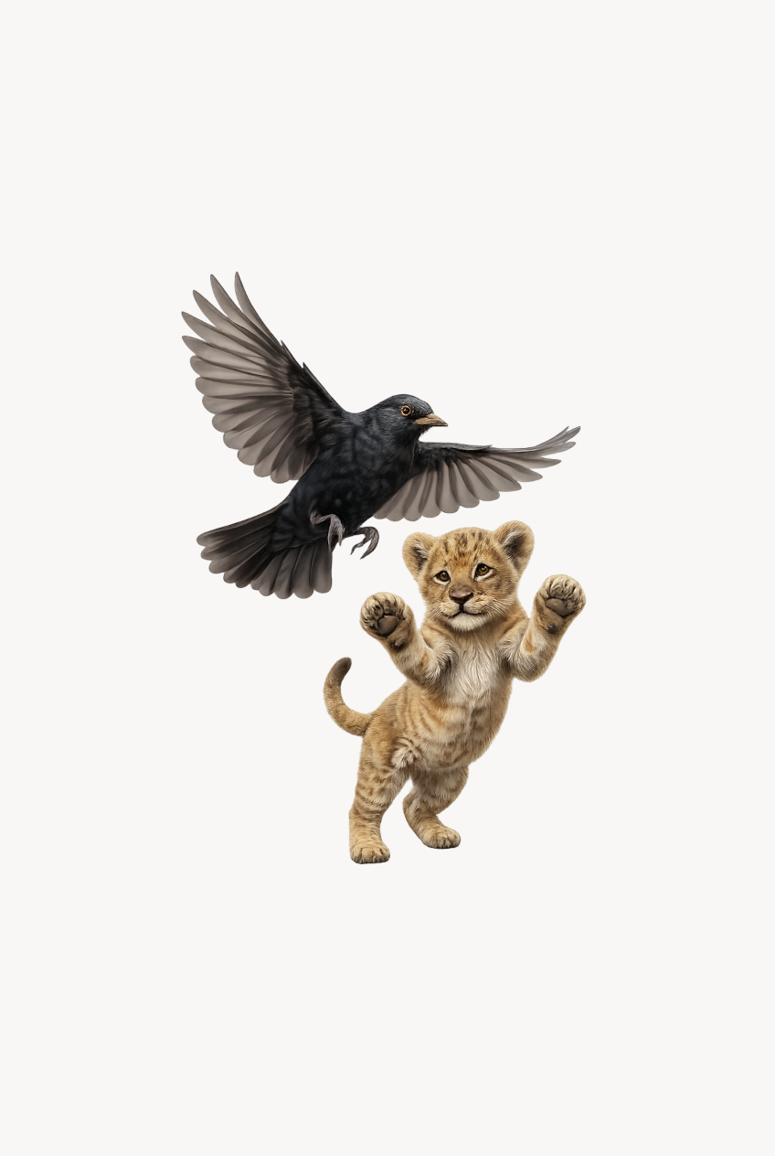 BABY LION TEE