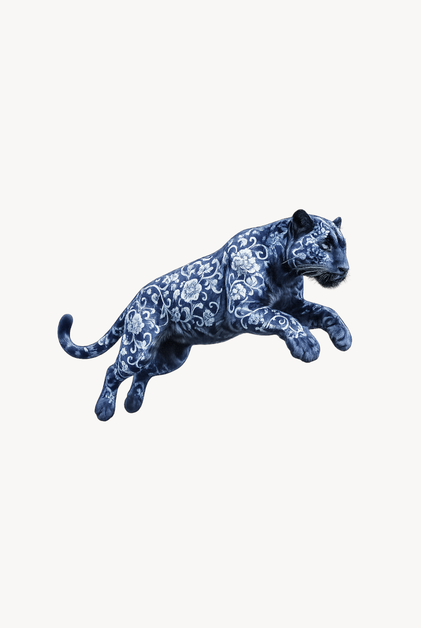 BLUE PANTHER TEE